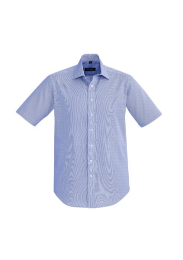 Picture of Boulevard by Biz Corporates Mens Hudson Shirt Short Sleeve 100% Cotton